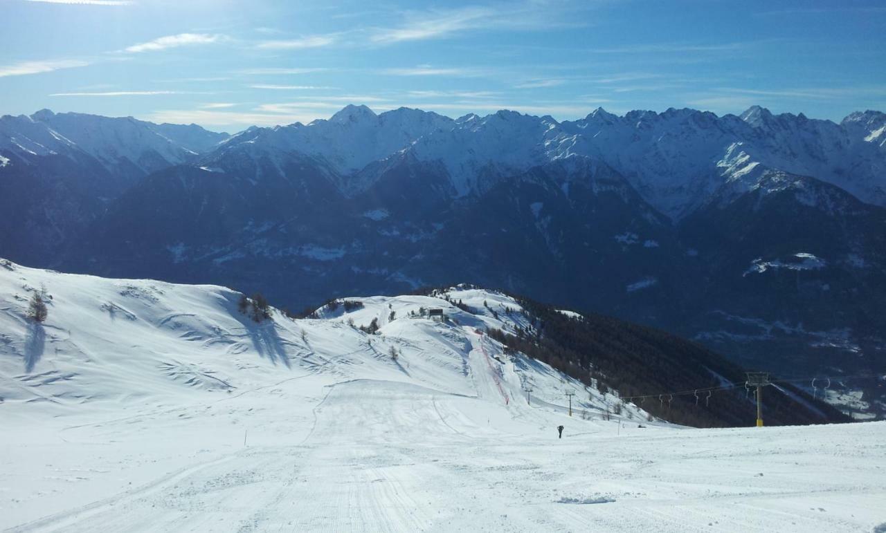 Pergolato Alpino P.Terra Apartment Teglio Bagian luar foto